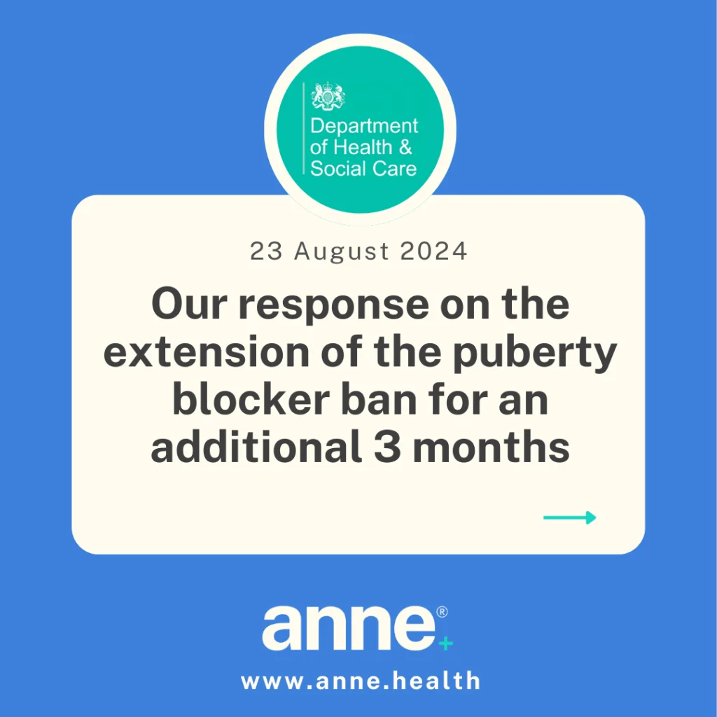 Puberty Blocker extension – our comment